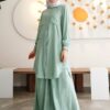 AUDYA TUNIC SET (TURQUOISE)