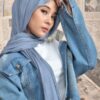ROSSA COMFORT SHAWL (SLATE GREY)
