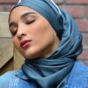 BASIC PLAIN SHAWL EYELASH (STONE BLUE)