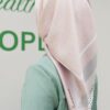 CECILIA PRINTED SQUARE (POWDER GREEN)