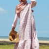 ARRABELL PRINTED DRESS (DUSTY PINK)