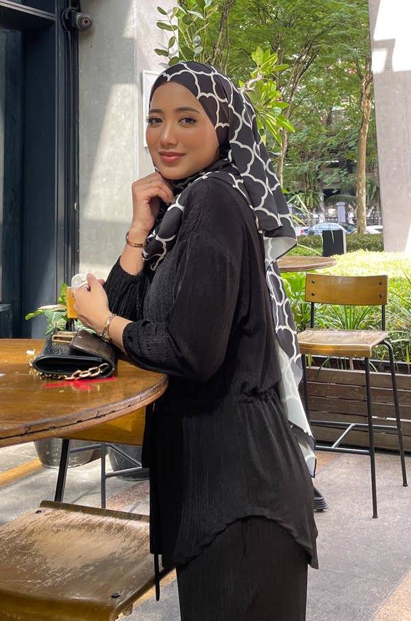 ELLA CASUAL SET (BLACK)