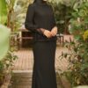 FLORENCE PLEATED KURUNG (BLACK)