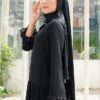 13392dc2f6c0bf456102f99e86de7e4a1656140455.jpg MEDYNA TEXTURE PLAIN SHAWL (BLACK)