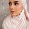 CAMILA PRINTED SHAWL (NUDE BROWN)