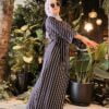NAOMI WRAP DRESS (BLACK)