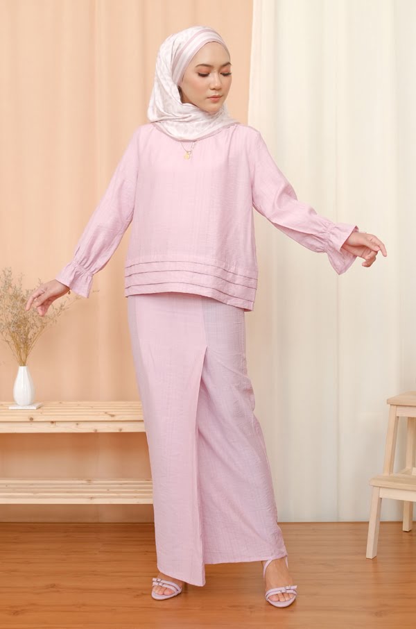 LEA KURUNG MODERN (SWEET PINK)