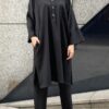 SELENA TUNIC SET (BLACK)