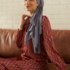 AGNES PRINTED DRESS (TERRACCOTTA )