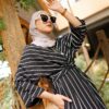 NAOMI WRAP DRESS (BLACK)
