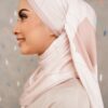 CAMILA PRINTED SHAWL (NUDE BROWN)