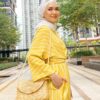 NAOMI WRAP DRESS (YELLOW)