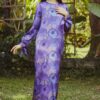 KUNTUM PRINTED KAFTAN(DULL PURPLE)