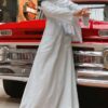 ROZAELLA PLAIN DRESS (ICE BLUE)