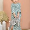 CLOVIA LONG KAFTAN KIDS (VIRIDIAN GREEN)