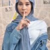 ROSSA COMFORT SHAWL (SLATE GREY)