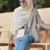BASIC PLAIN HEAVY CHIFFON (TITANIA)