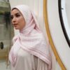 LOTUS PRINTED SQUARE (NUDE PINK)