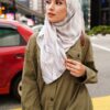 THEA PRINTED SQUARE (MINT GREEN)