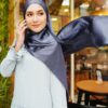 MEDYNA TEXTURE PLAIN SHAWL (AEGEAN BLUE)