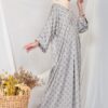 NIKITA LONG KAFTAN (CAMOUFLAGE GREEN)