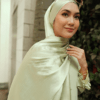 2a2c894bc7d683ad6b458955c8959f7b1656140907.png MEDYNA TEXTURE PLAIN SHAWL (GREEN TEA)