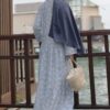 ARRABELL PRINTED DRESS (SKYBLUE)
