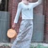 ARIA SKIRT (CREAM FLORAL)