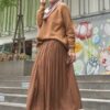 32d6802cb7df2215c3ce66a7a7be30201571199692.jpg BASIC PLAIN KOREAN CHIFFON (BROWN)