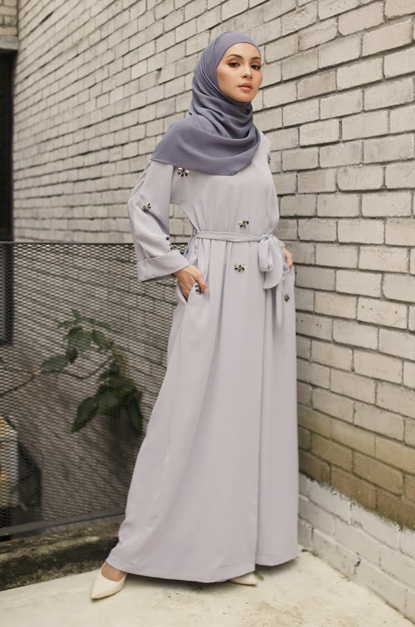 WADEENA ABAYA (BLUE GREY)