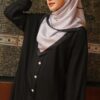 ALEEYA PLAIN JUBAH (BLACK)