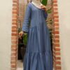 MILANI PLAIN DRESS (BLUE)