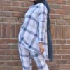 NERINA PANTS SET (SPRUCE BLUE)