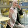 ASTRID PRINTED SHAWL(THUMBLEWEED NUDE)
