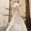 MILANI PLAIN DRESS (WHITE)