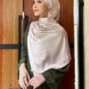 ASTRID PRINTED SHAWL (BEIGE LINEN)