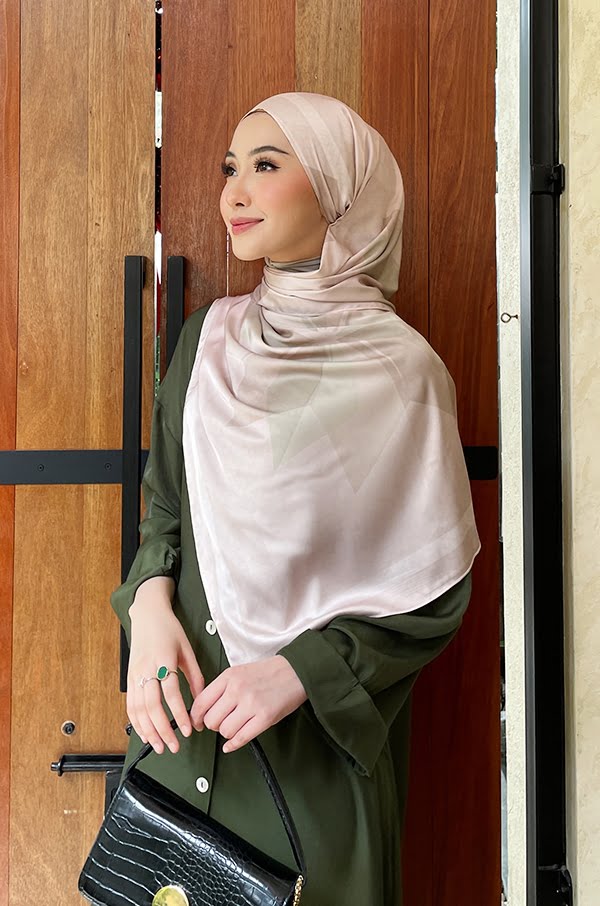 ASTRID PRINTED SHAWL (BEIGE LINEN)
