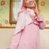 MEDYNA TEXTURE PLAIN SHAWL (PINK BLUSH)