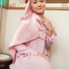 MEDYNA TEXTURE PLAIN SHAWL (PINK BLUSH)