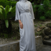 ARIA WRAP DRESS (SPANISH GREY)