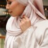 CAMILA PRINTED SHAWL (NUDE BROWN)