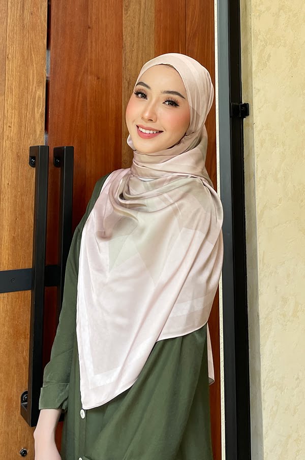 ASTRID PRINTED SHAWL (BEIGE LINEN)