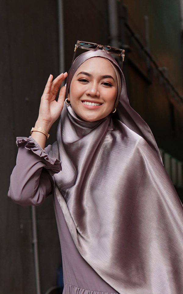 MEDYNA  TEXTURE PLAIN SHAWL (FRENCH LINEN)