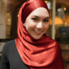 490987803a48b0bc3ffb404f417c687c1656140308.png MEDYNA TEXTURE PLAIN SHAWL (DARK RED)