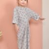 NIKITA LONG KAFTAN KIDS (CAMOUFLAGE GREEN)