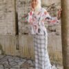 YURI KIMONO SET (LEAF GINGHAM)