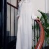 TAHEERA JUBAH DRESS (WHITE)