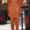 SELENA TUNIC SET (BRICK ORANGE)