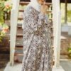 SURI PRINTED KAFTAN (DARK GREEN)