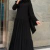 AMANI PLAIN DRESS (BLACK)